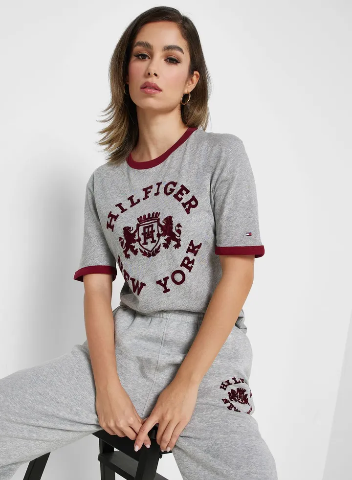 Crew Neck Logo T-Shirt