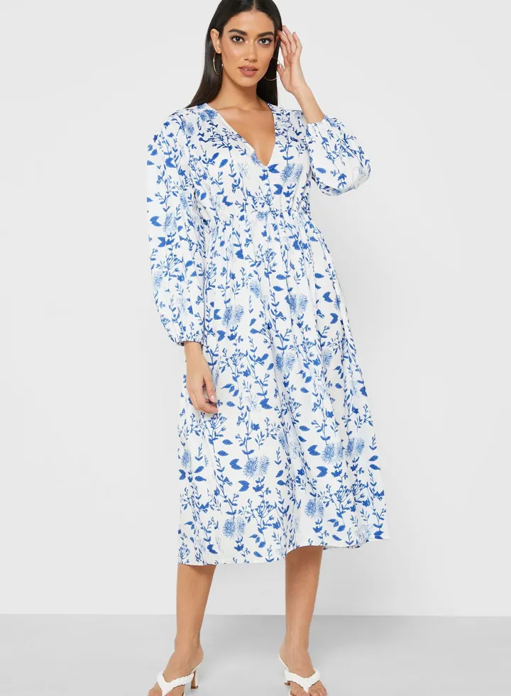 Floral Print Dress
