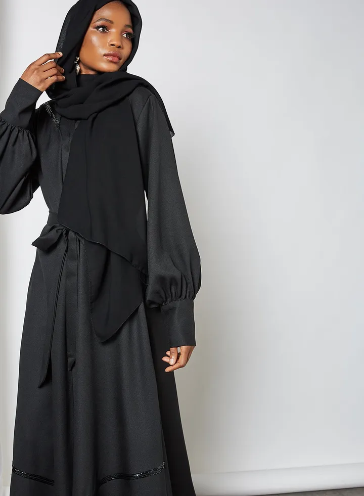 Sequin Embellished Abaya