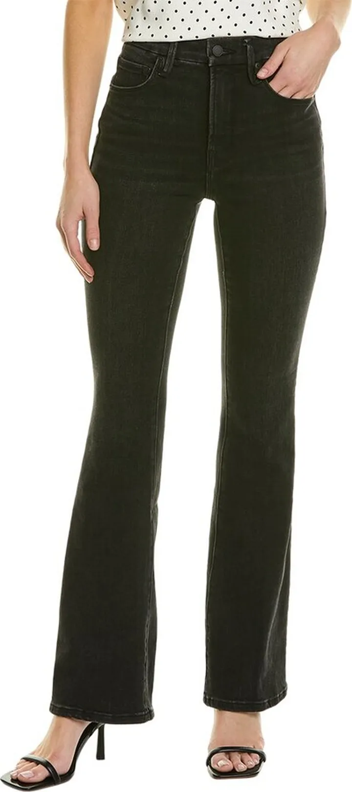 Good American Classic Black Bootcut Jean