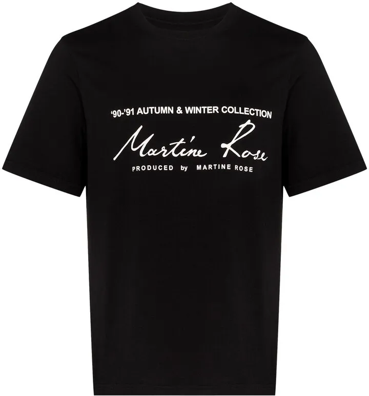 logo print cotton T-shirt
