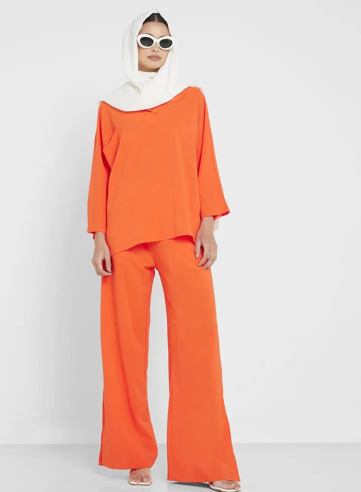 2 Piece Tunic And Pant Set