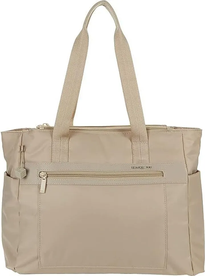 Hedgren Achiever Executive Sustainable Tote (Cashmere) Handbags