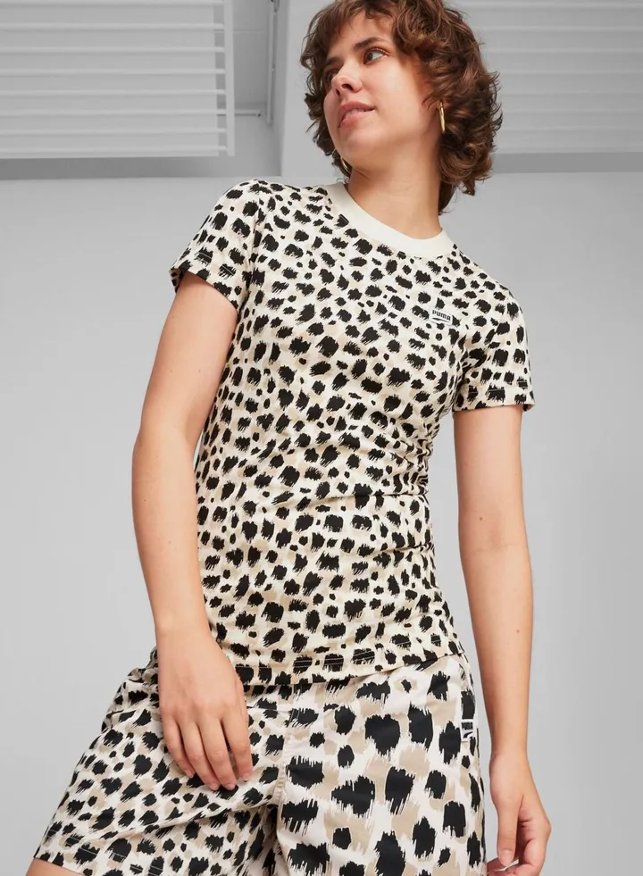 Downtown Kitten Slim T-Shirt