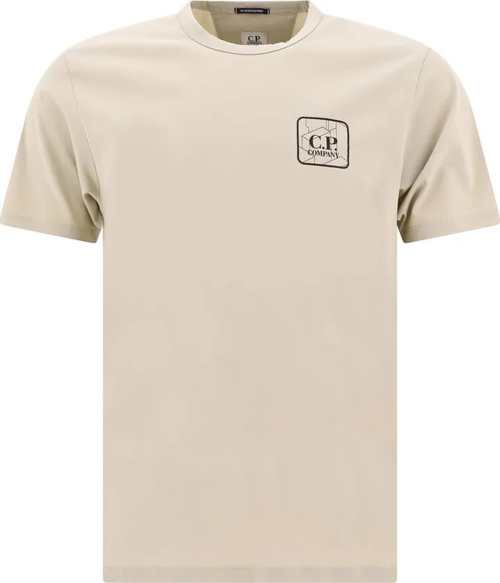 C.P.Company Logo Printed Crewneck T-Shirt