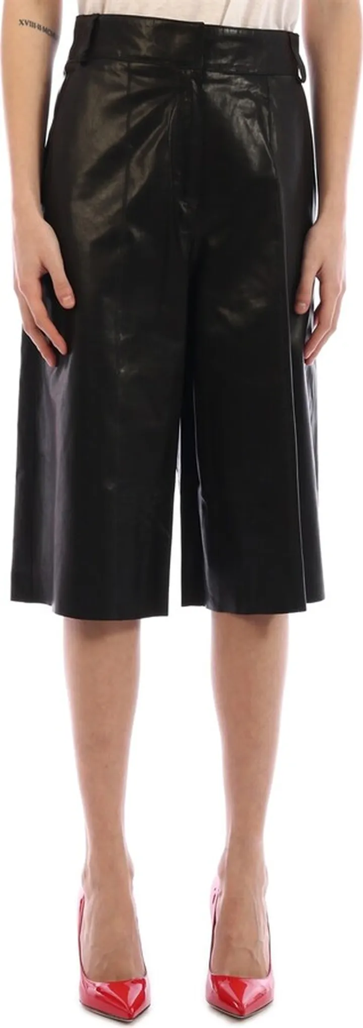 Leather Trousers Black