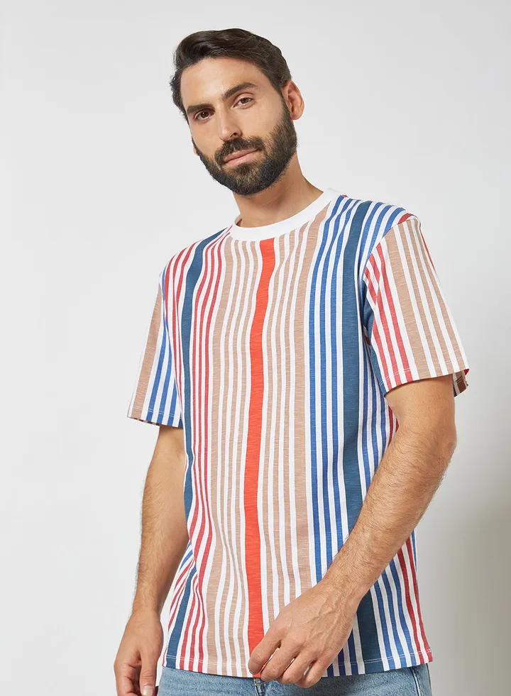 All-Over Stripe T-Shirt