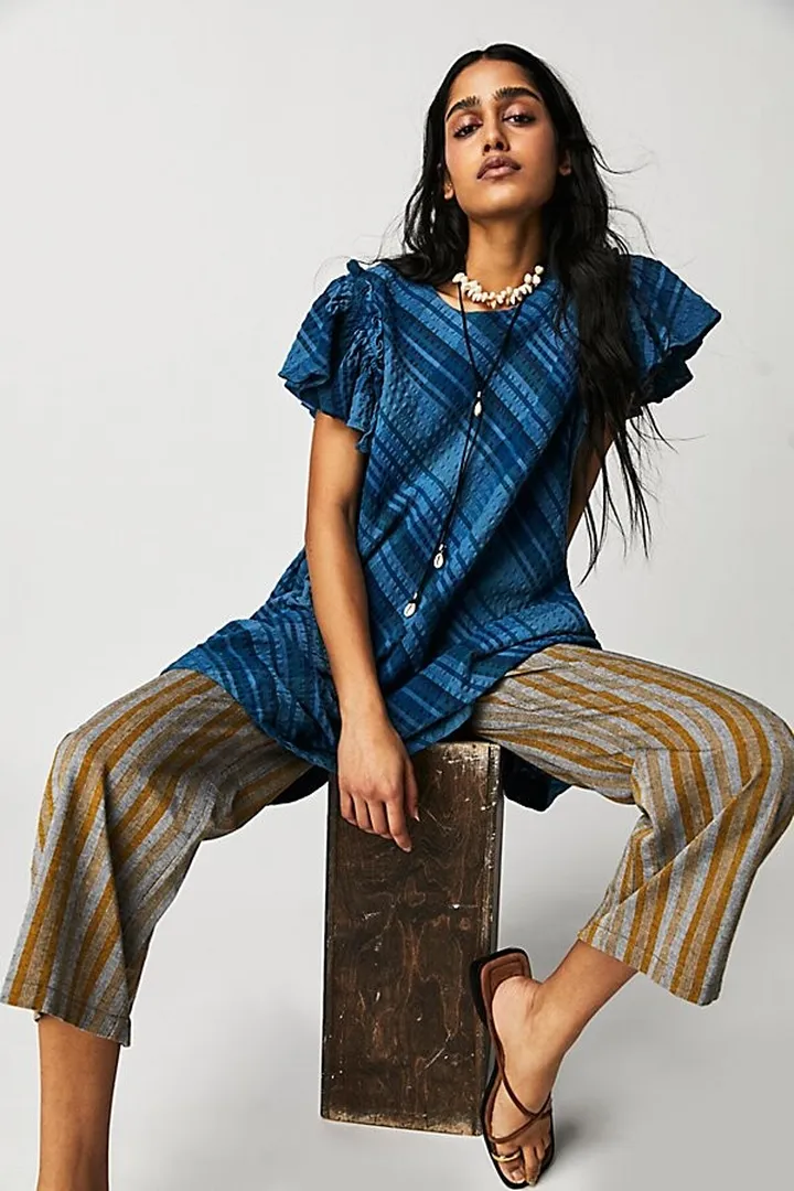 Yara Madras Mini Dress by Free People