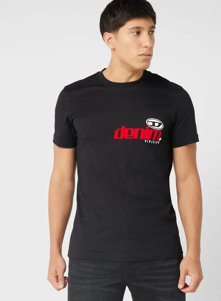 Graphic Crew Neck T-Shirt