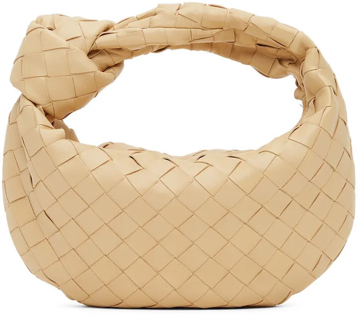 Bottega Veneta Beige Mini Jodie Bag