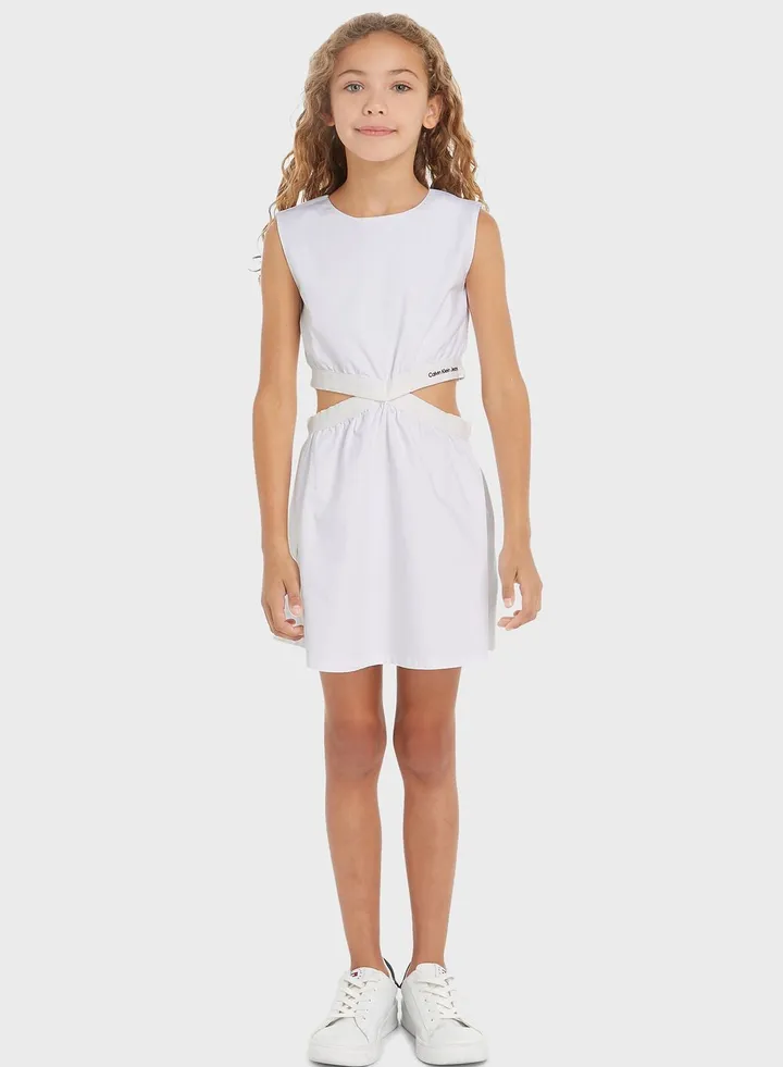 Youth Minimalistic Tape Dress