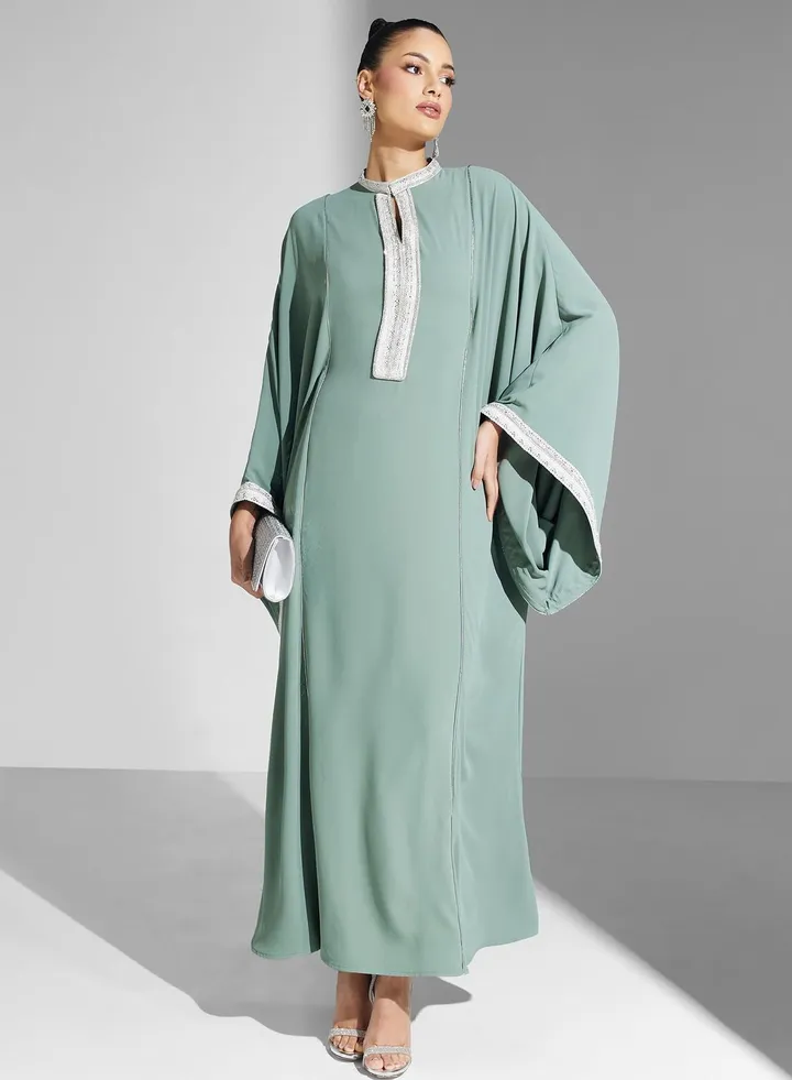 Piping Knitted Dress