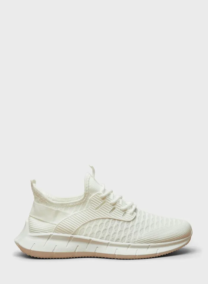 Lace Up Low Top Sneakers