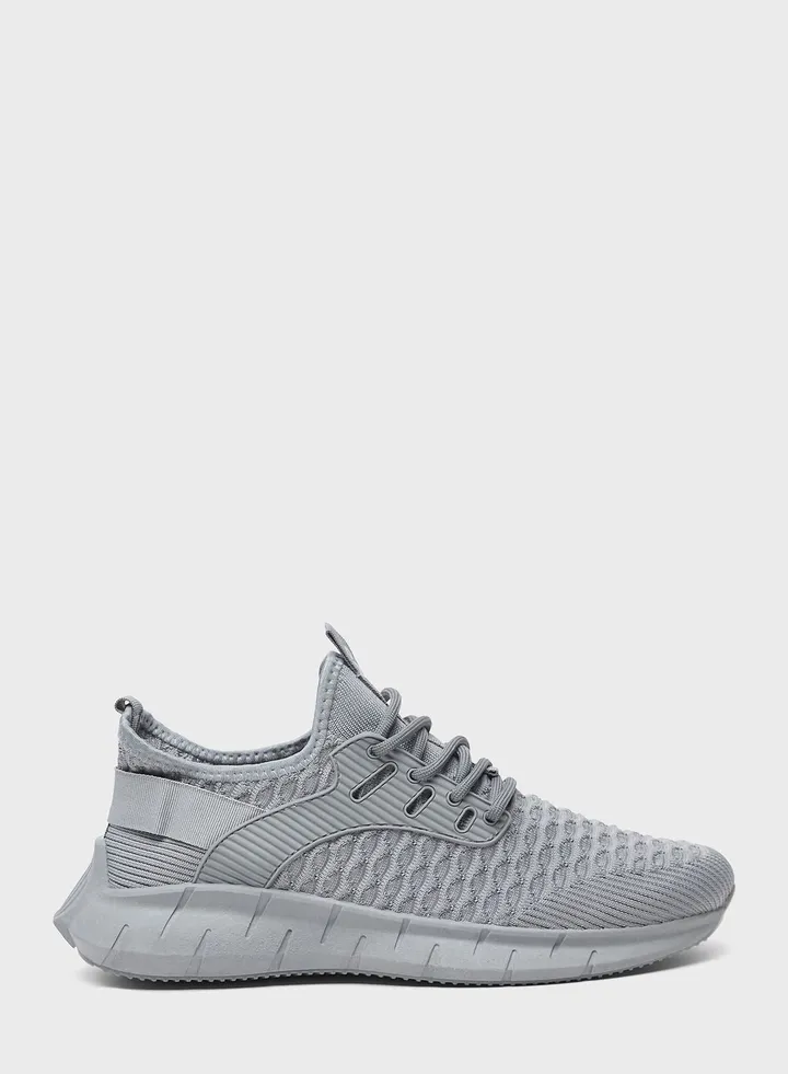 Lace Up Low Top Sneakers