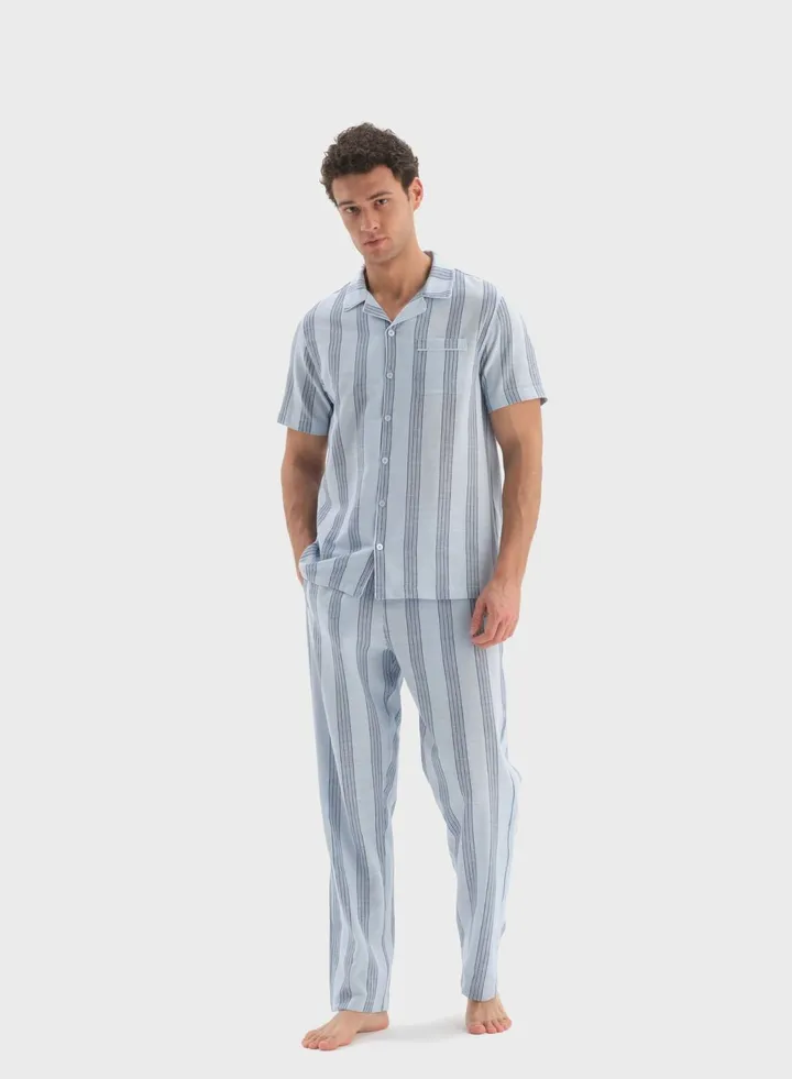 Nightwear Shirt & Trouser Set