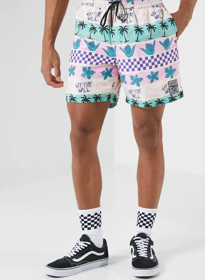 California Stripe Volley Shorts
