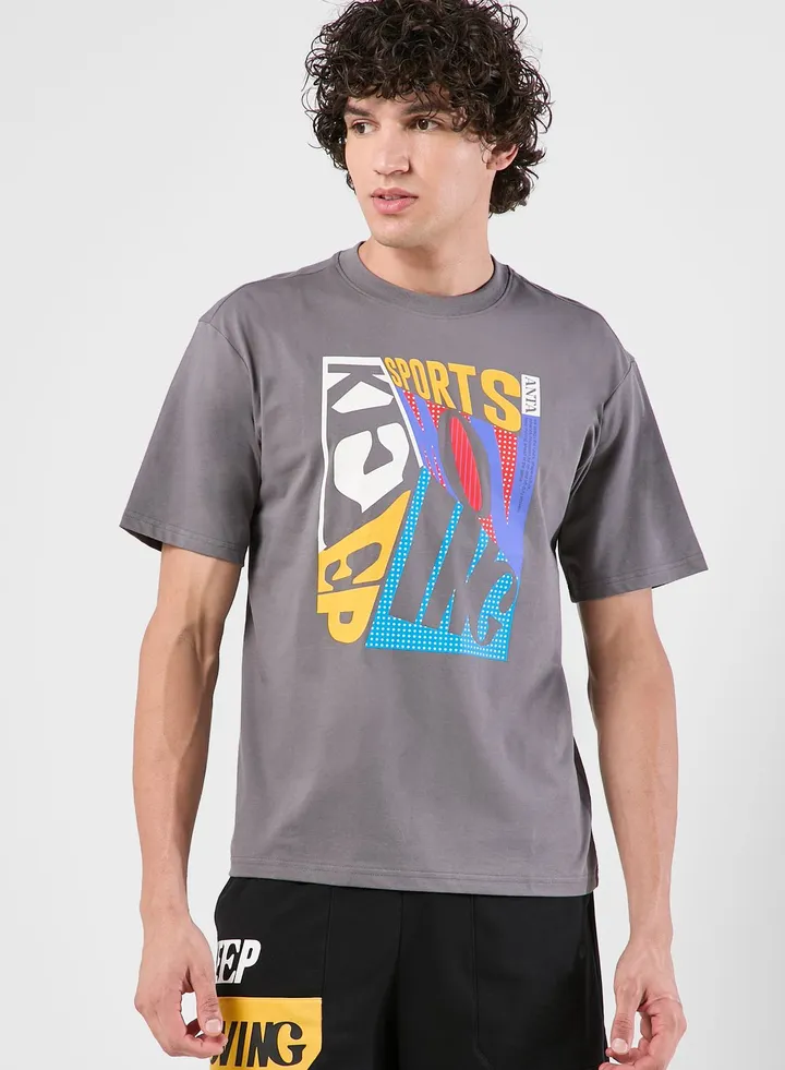 Smiley Printed T-Shirt