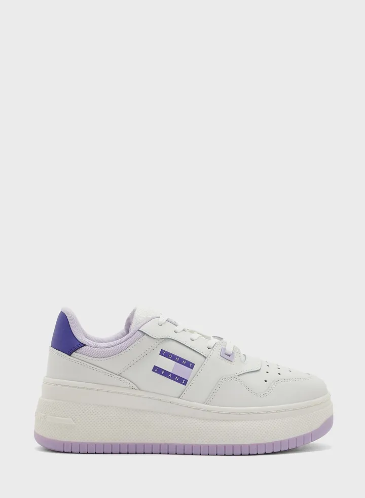 Retro Basket Flatform High Top Sneakers