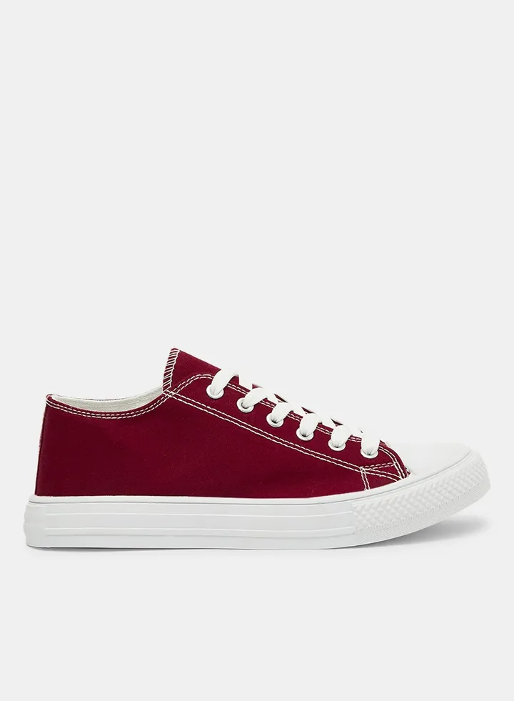 Canvas Low Top Sneakers