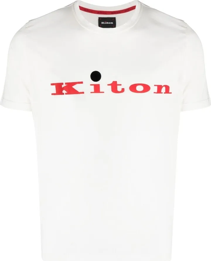 logo-print cotton T-shirt