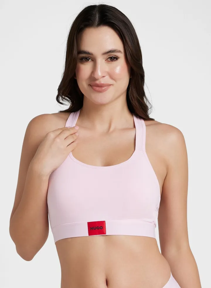 Logo Knitted T-Shirt Bra