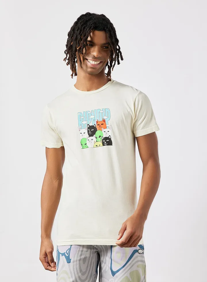 Bunched Up Graphic T-Shirt