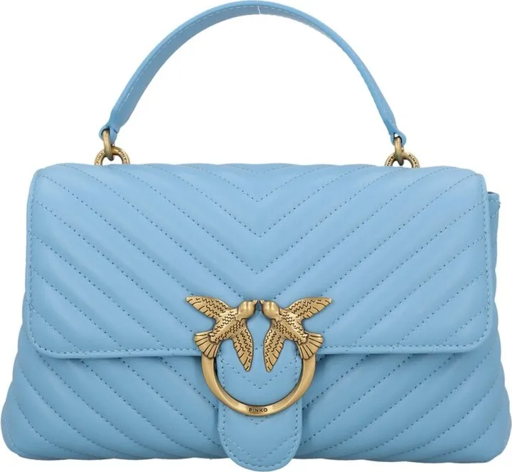 Pinko Chevron Logo Plaque Crossbody Bag