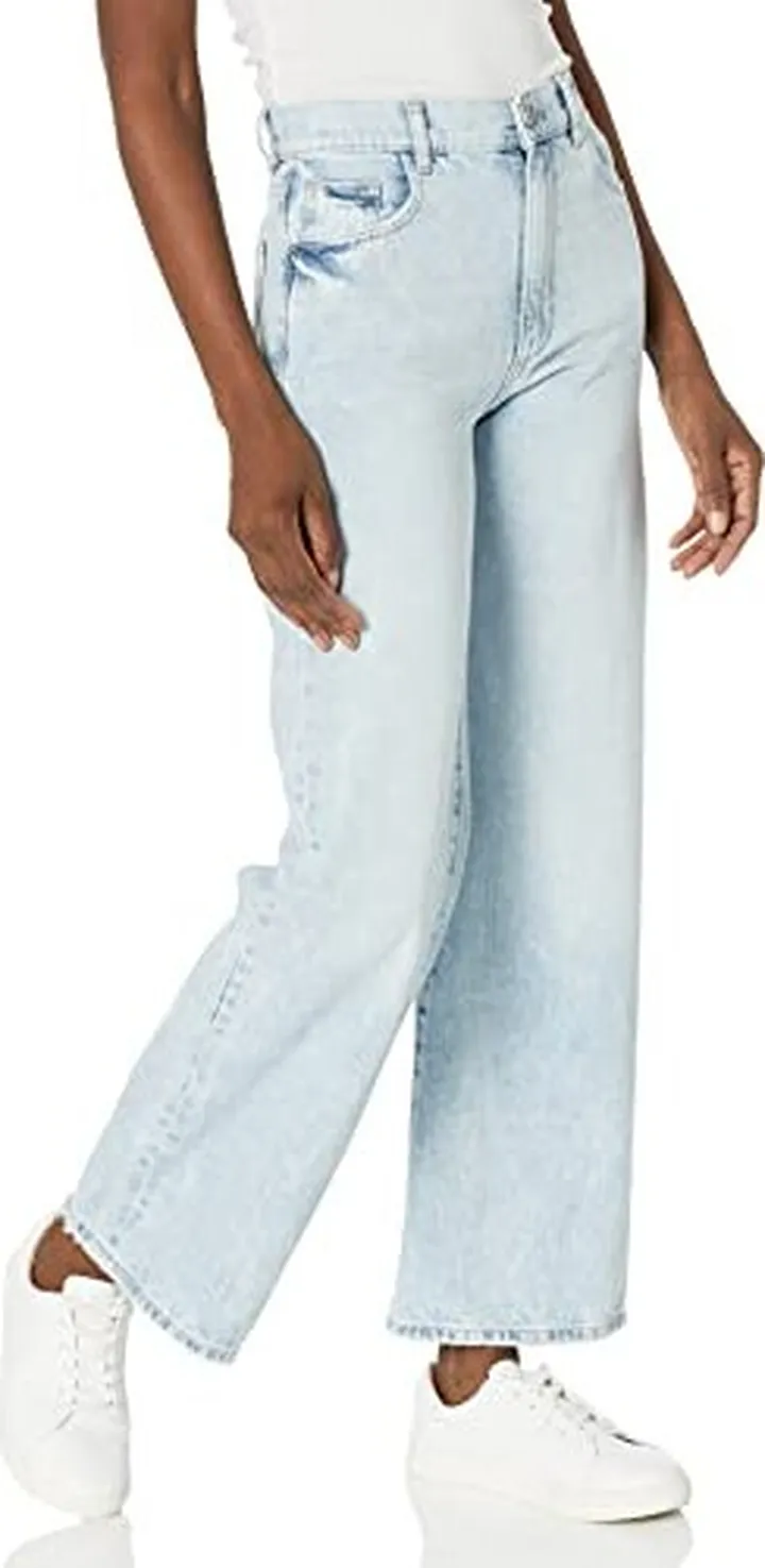 DL1961 Women's Hepburn Wide Leg High Rise