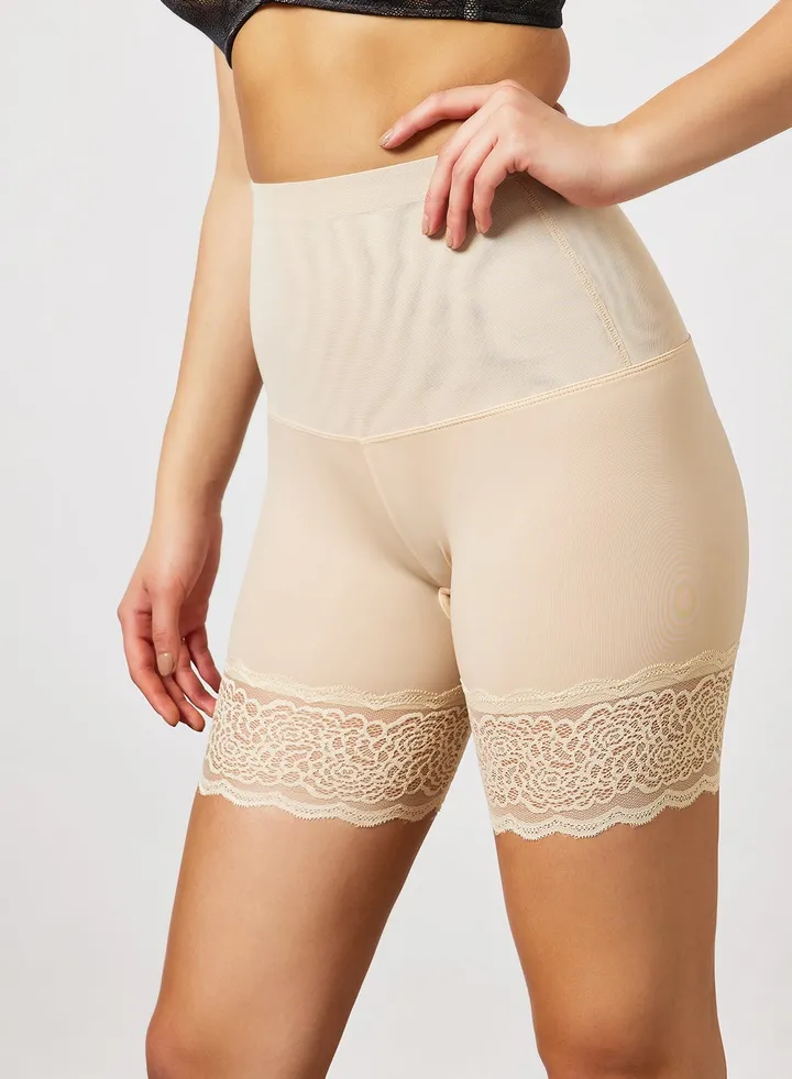 Lace Detail Thigh Shaper