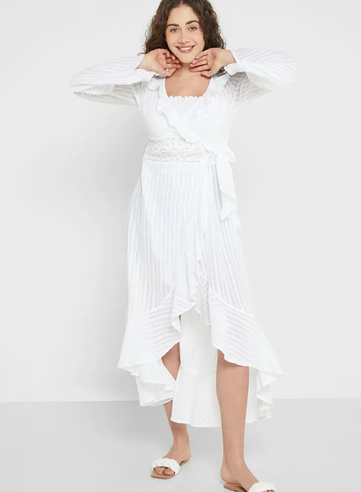 Waterfall Maxi Beach Kaftan