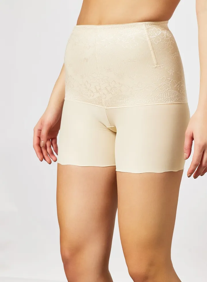 Lace Detail Elasticated Thigh Shaper