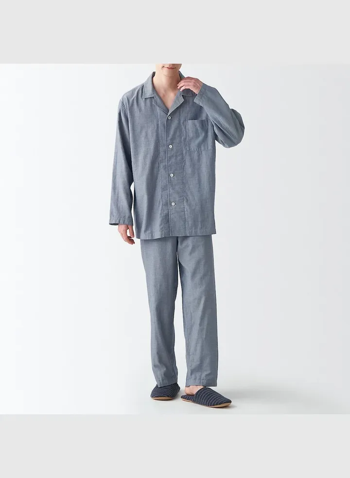 Side Seamless Double Gauze Pajamas