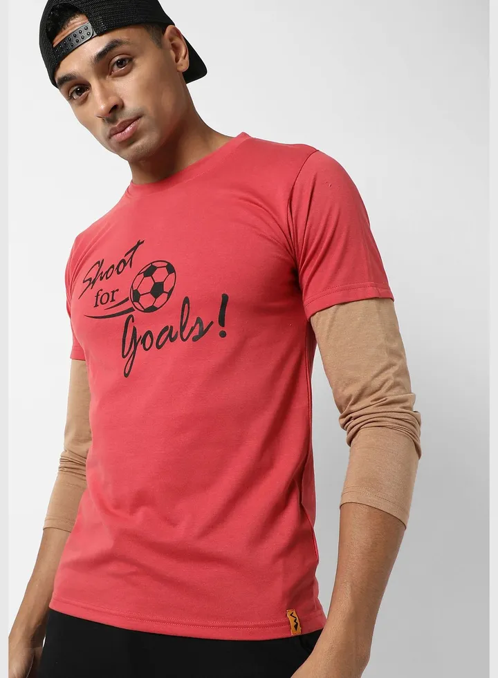 Men's Printed Casual T-Shirt