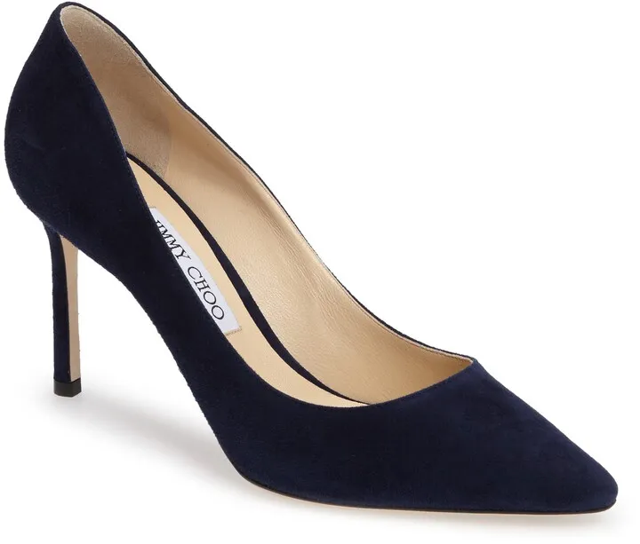 Romy 85 Suede Pump