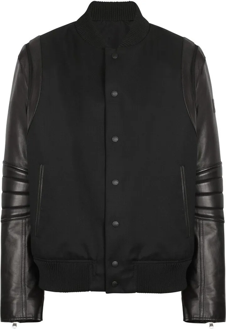 Panelled Bomber Jacket