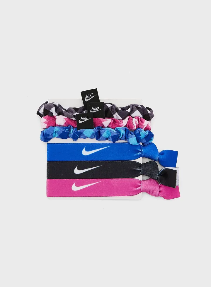 6 Pack Logo Hairbands