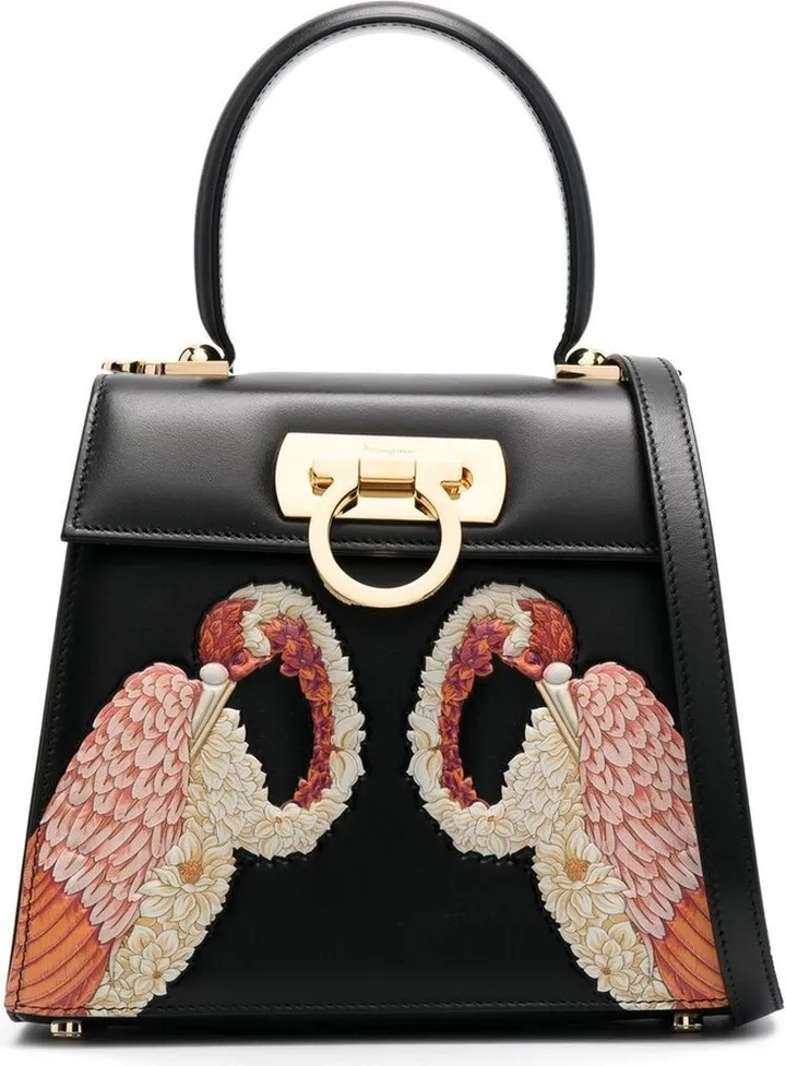 Graphic-Print Tote Bag
