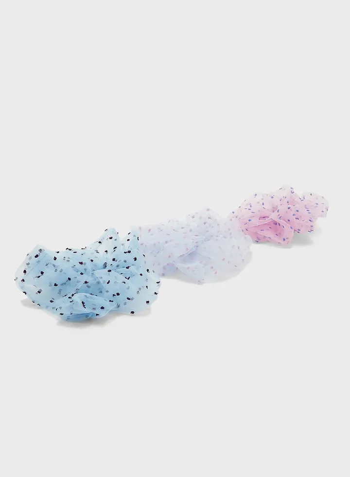 Pack Of 3 Scrunchie