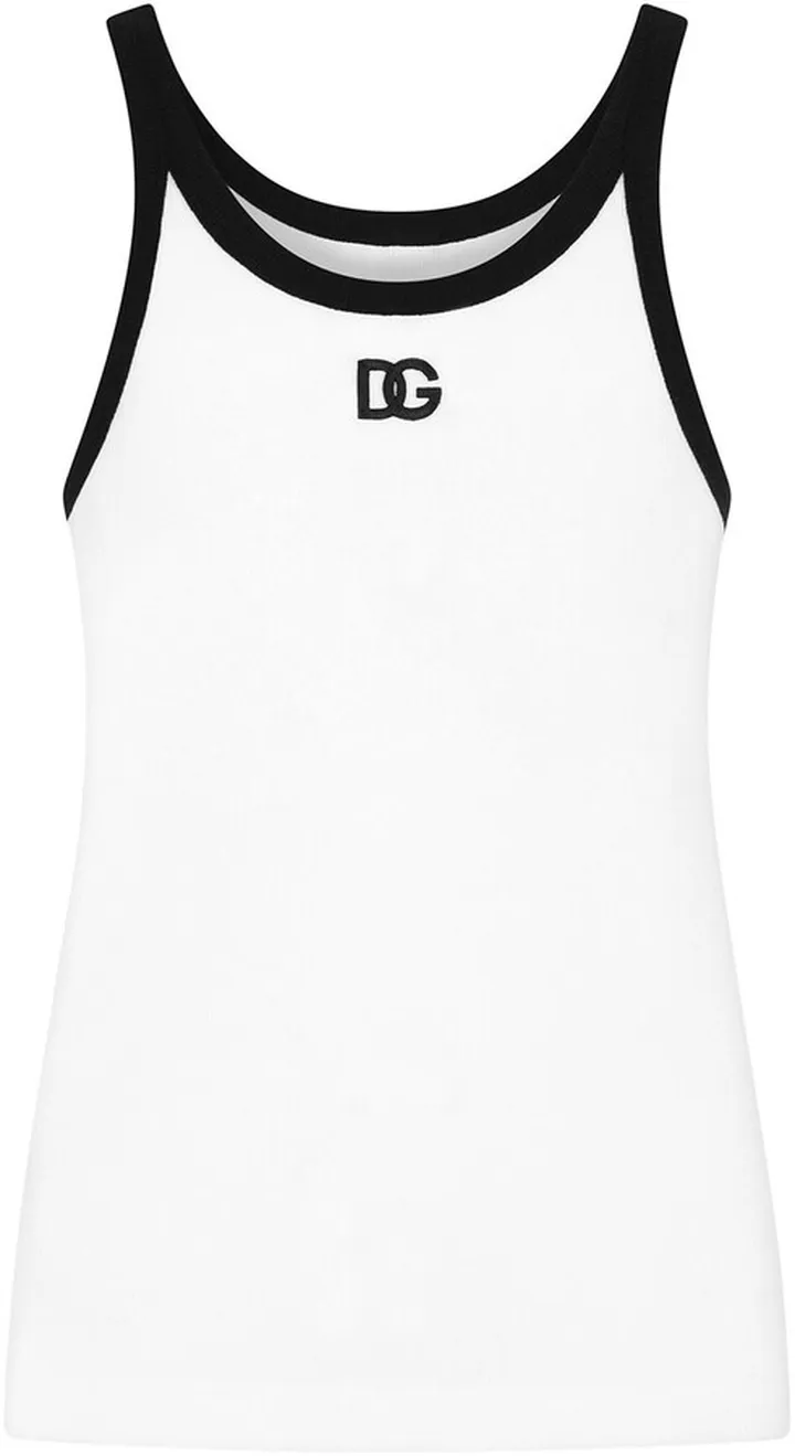Logo-Print Tank Top