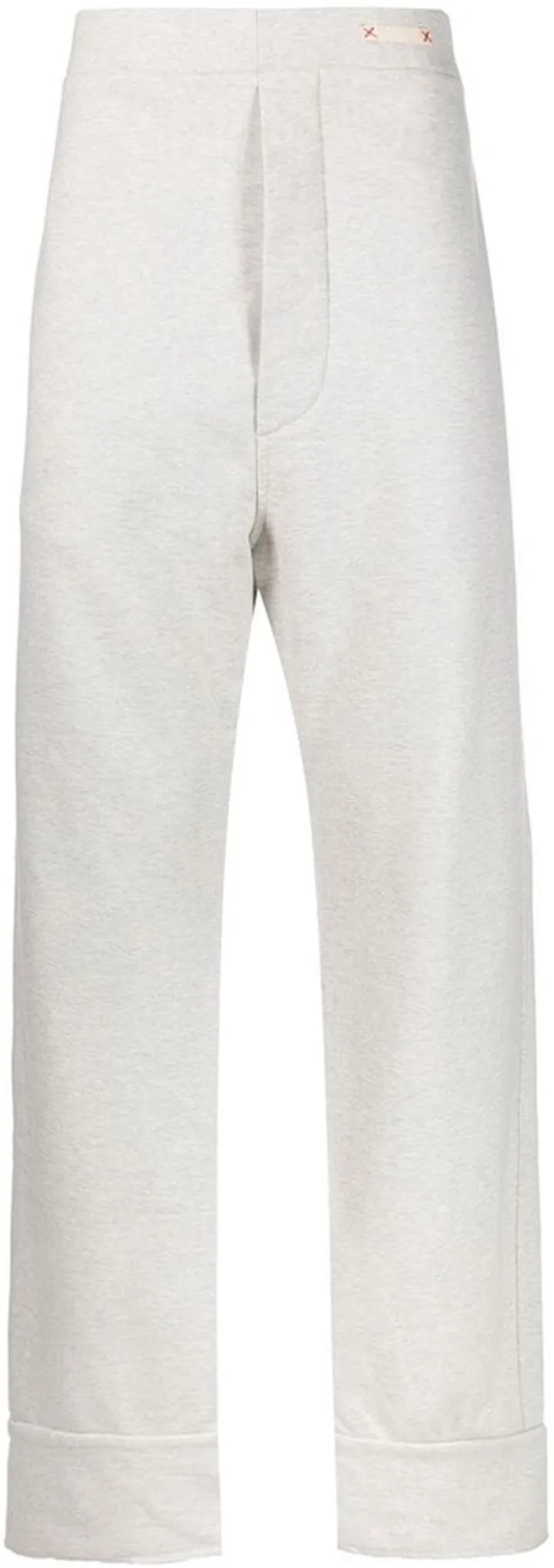Wide-Leg Cotton Trousers