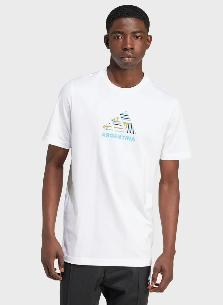 Football Argentina Graphic T-Shirt