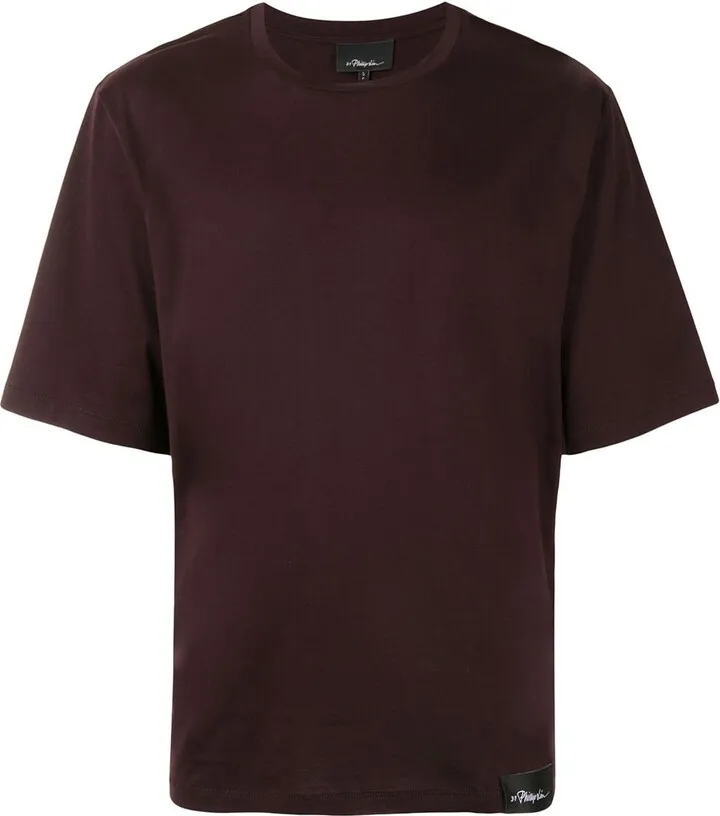 logo patch boxy T-shirt