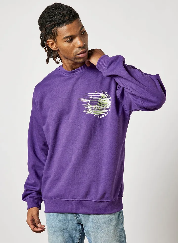 Slogan Sweatshirt