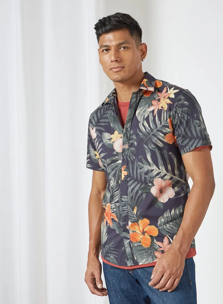 Floral Print Shirt
