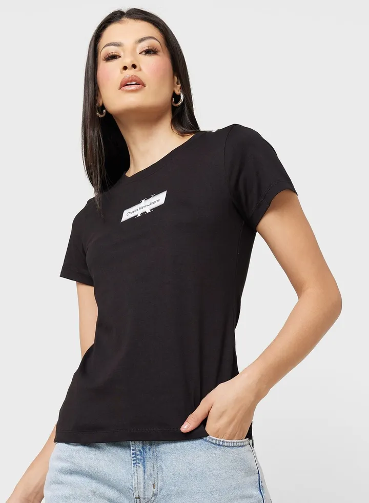 Crew Neck Logo T-Shirt