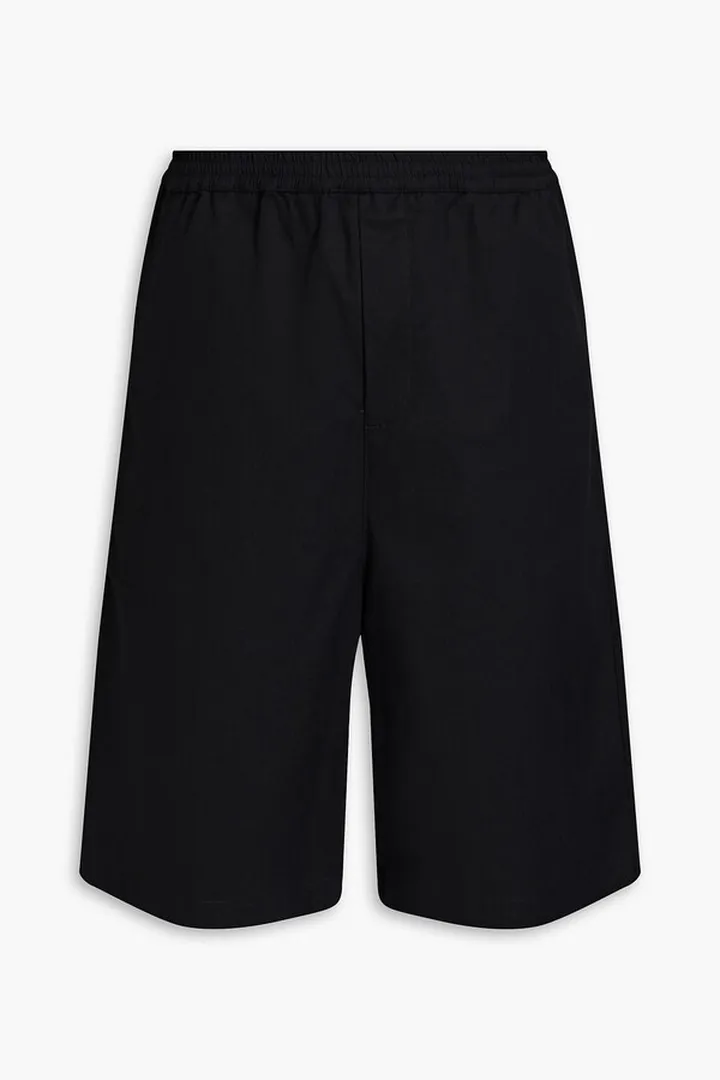 Stretch-cotton twill shorts