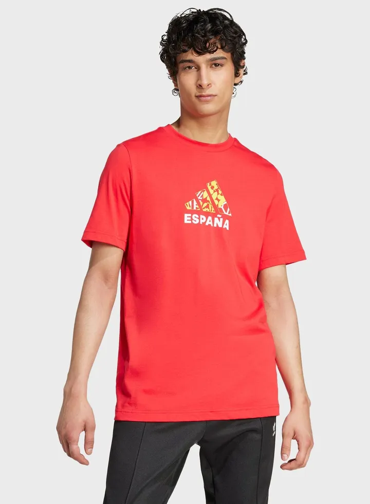 Football Spain Graphic T-Shirt