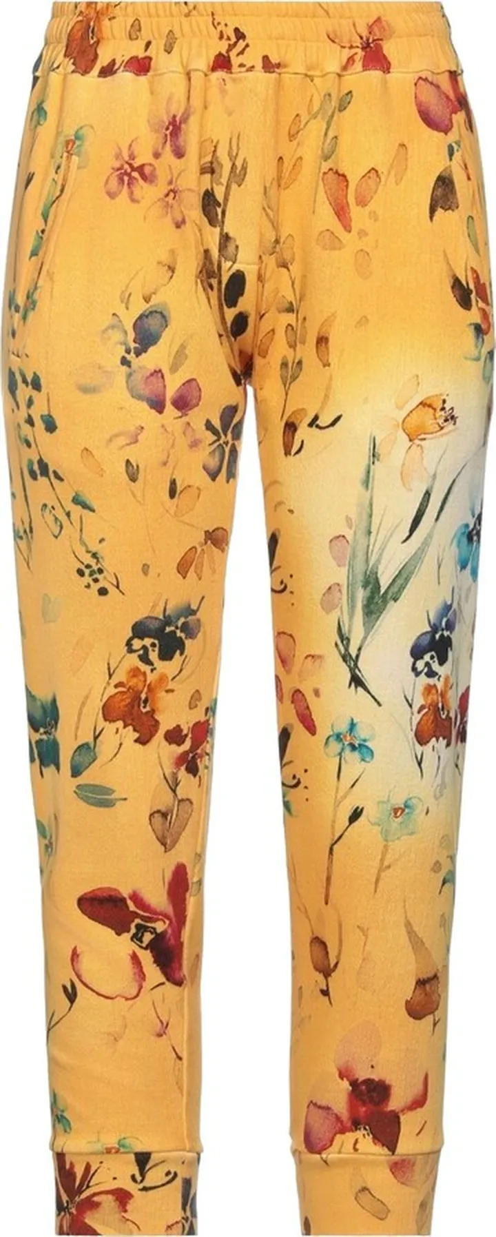 Cropped Pants Yellow