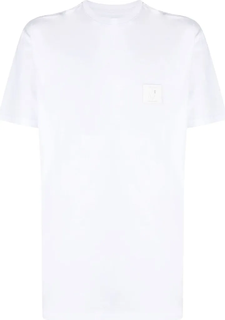 logo-patch short-sleeve cotton T-shirt