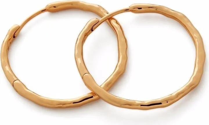 Siren-muse hoop earrings
